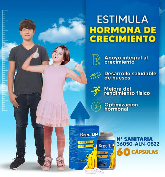 Krec-UP : Hormonas Naturales de Crecimiento